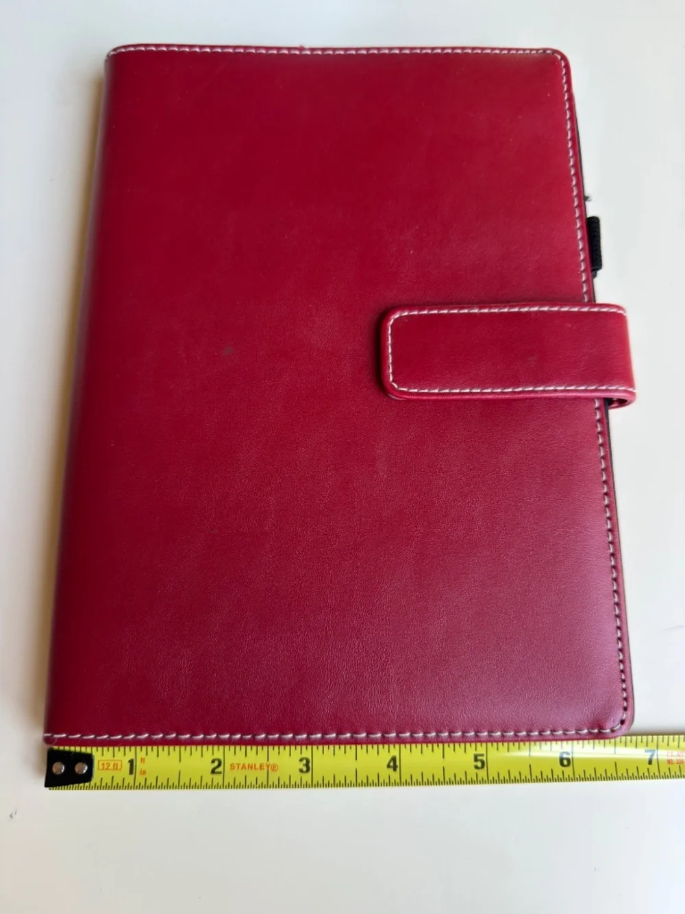 Blue Sky ProNotes Red Vegan Leather folio/notebook Cover 6.5x9.5